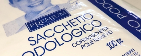 Sacchetto Podologico Coprivaschetta in Polietilene HD, 100pz